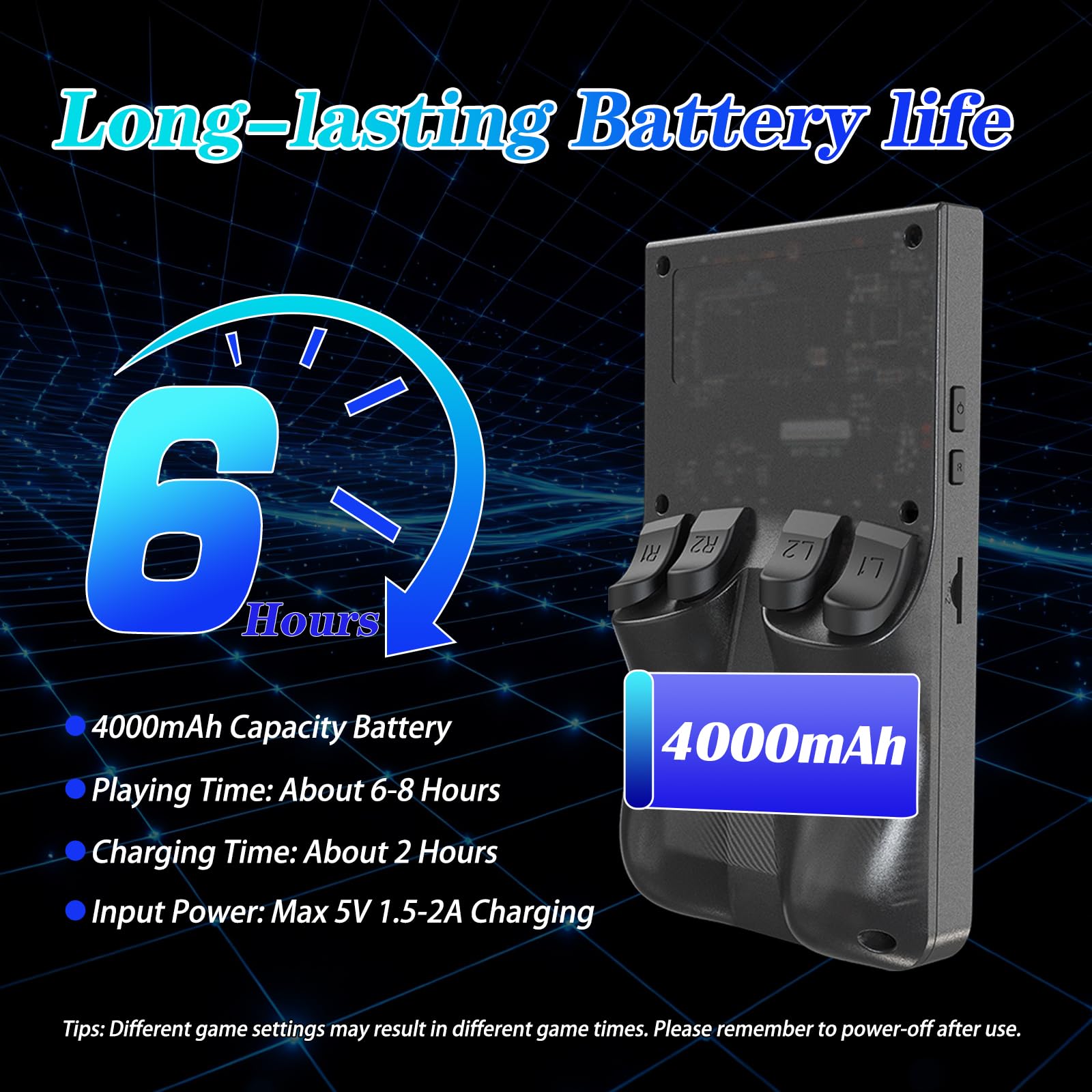 D R36MAX4000mAhポータブル充電式ハンドヘルドレトロゲームコンソール Amazon | R36MAX 4000mAh ポータブル充電式ハンドヘルドレトロゲーム